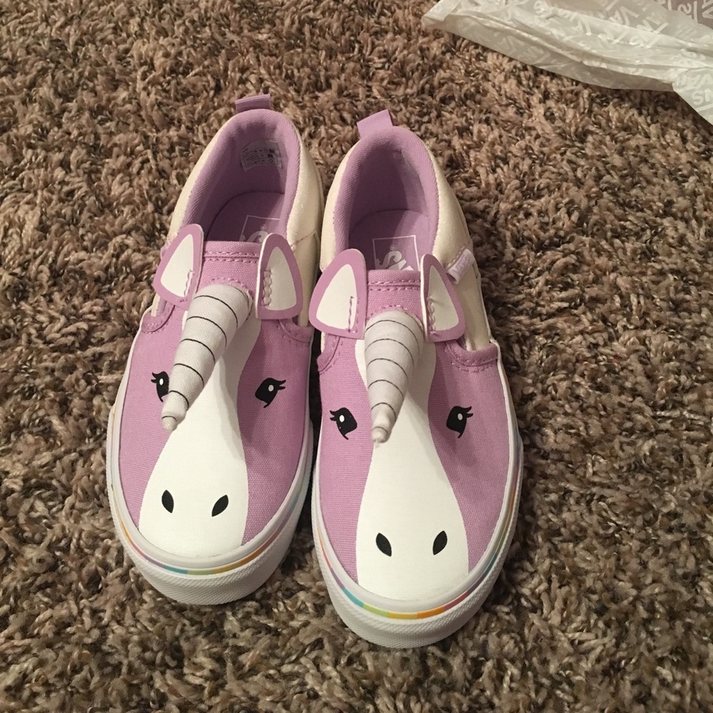 Kids Unicorn Vans